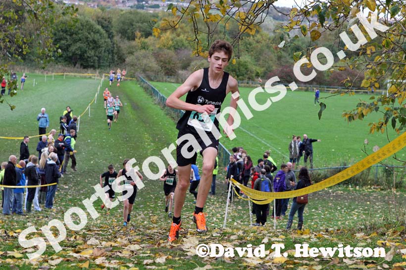 Under-17 men Green 656 North East Harrier League, Blaydon. Photo: David T. Hewitson/Sports for All Pics